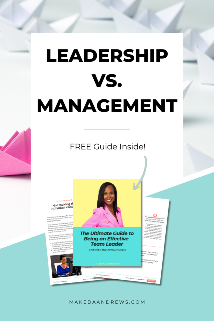 leadership vs. management